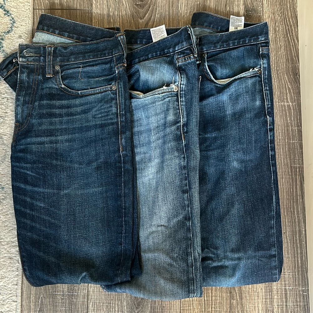 3 Pair of Men’s Denim Jeans